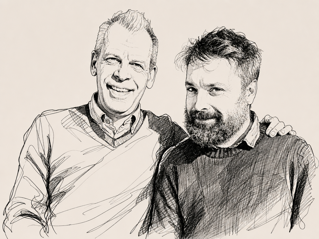 Manuel Toscano and Olaf Kreitz, co-founders of Future's People